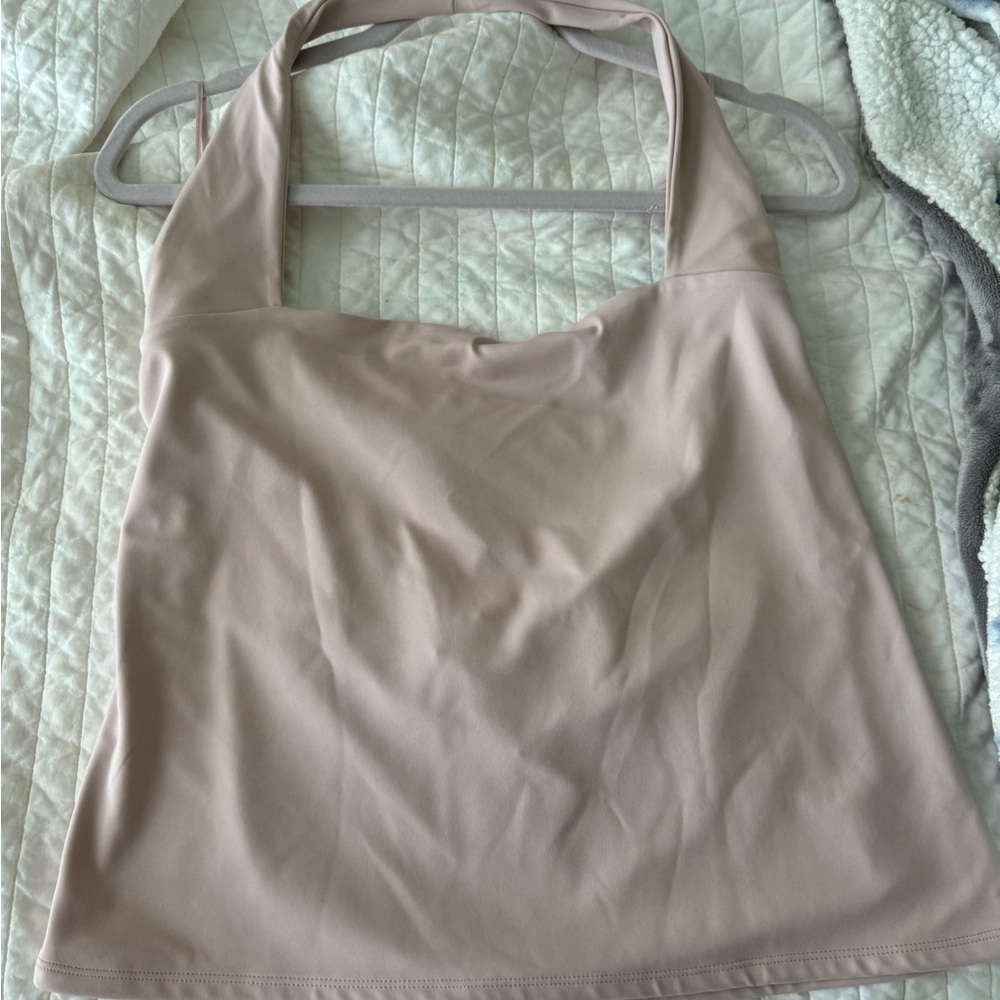 Express halter top rose pink new with tag